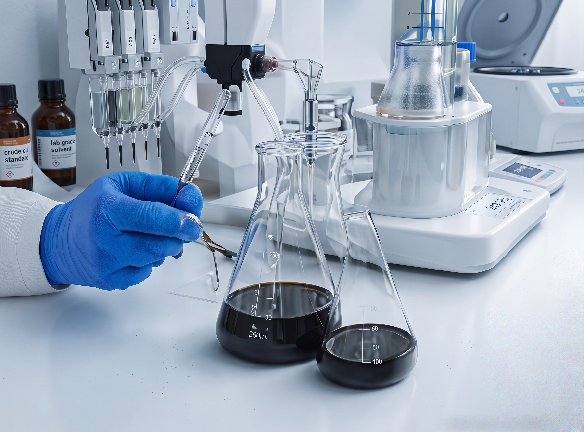 HJ OIL Bitumen Quality Control Laboratory